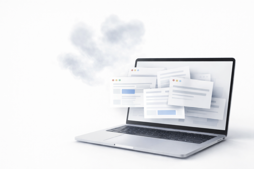 sites qui s'épuisent