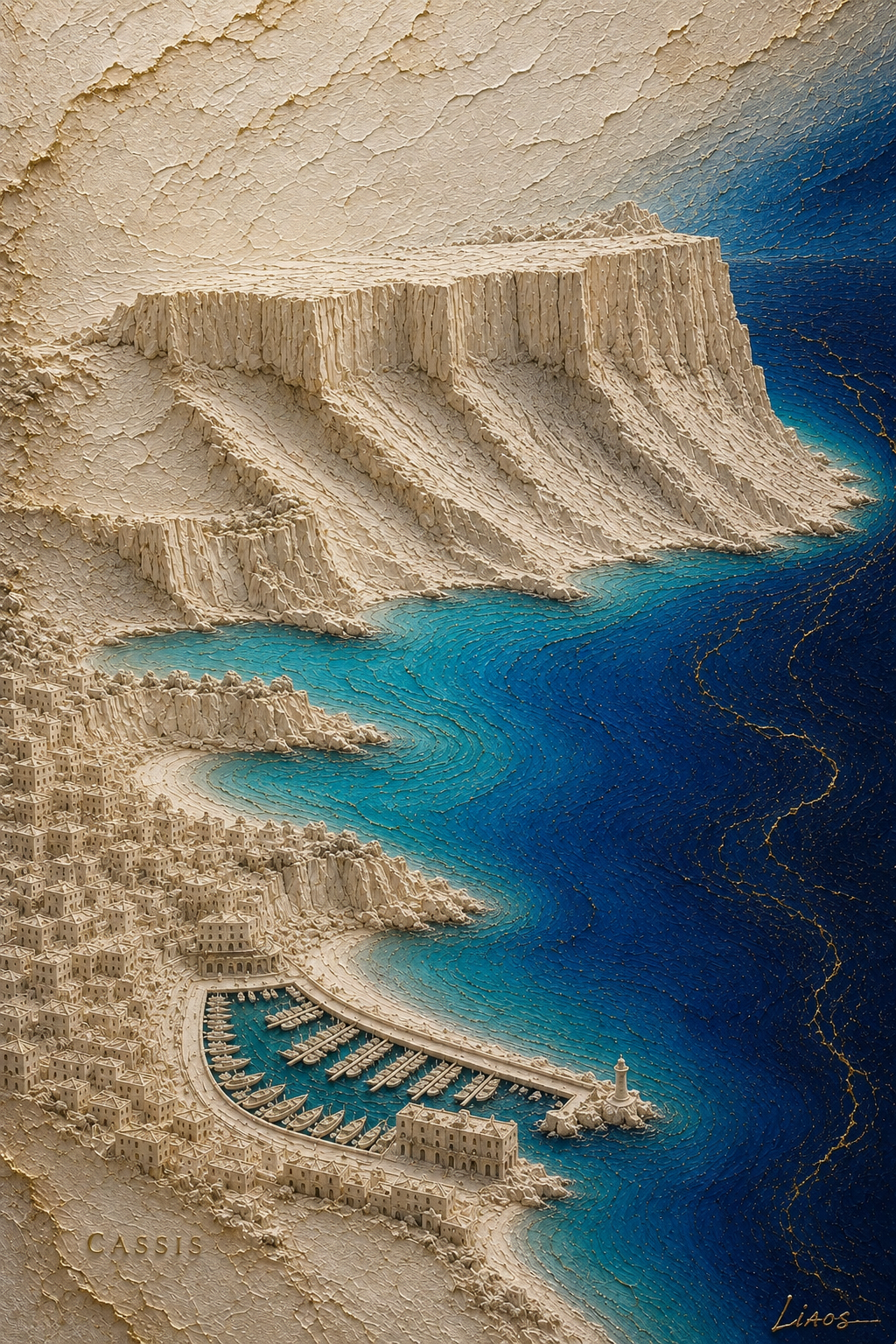 Cassis, œuvre LIAOS