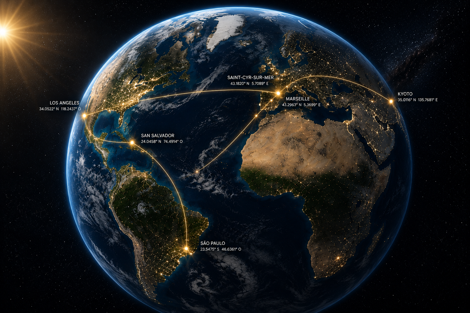 Human Line — une œuvre mondiale qui relie des inconnus à travers le monde