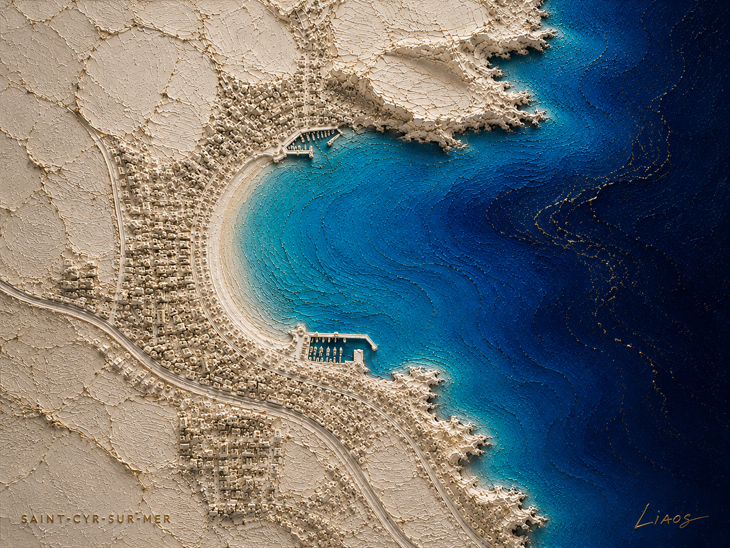 Saint-Cyr-sur-Mer, œuvre LIAOS