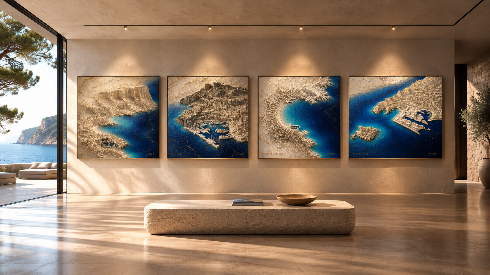 LIAOS ART — œuvre signature Cities
